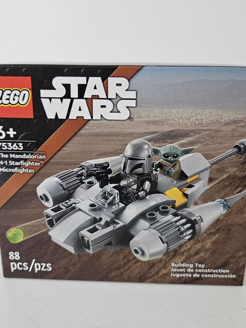 New Sealed LEGO Star Wars: The Mandalorian N-1 Starfighter Microfighter 75363
